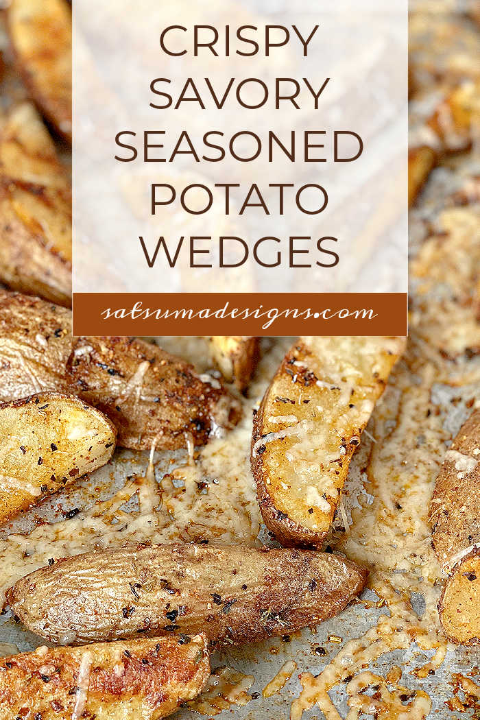 Crispy Savory Seasoned Potato Wedges Recipe