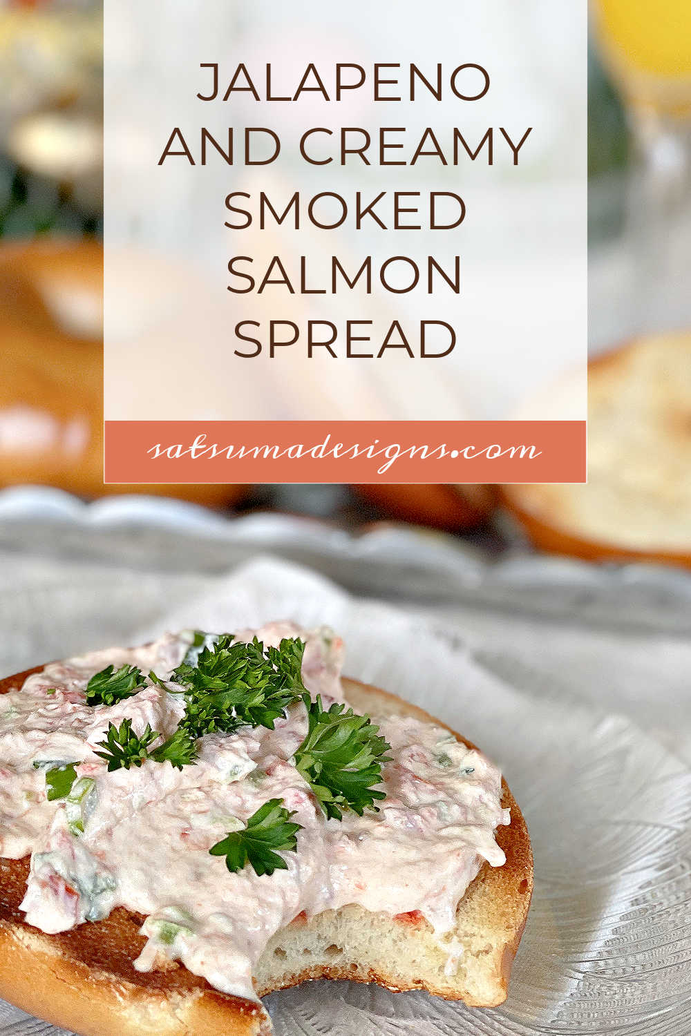 Jalapeño and Creamy Smoked Salmon Spread Recipe