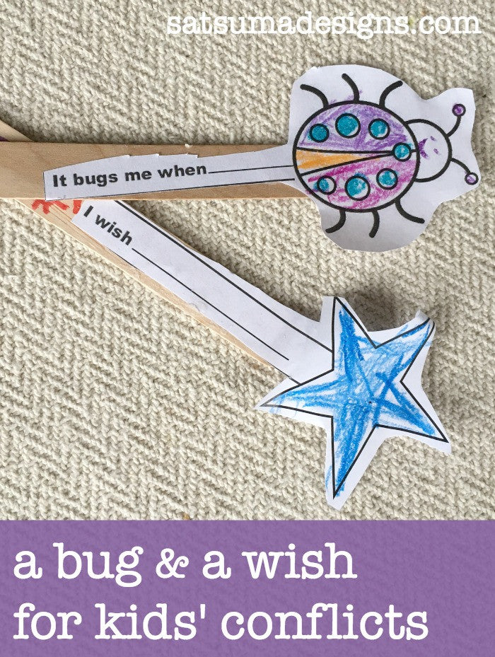 A Bug and A Wish Conflict Resolution for Elementary School Children
