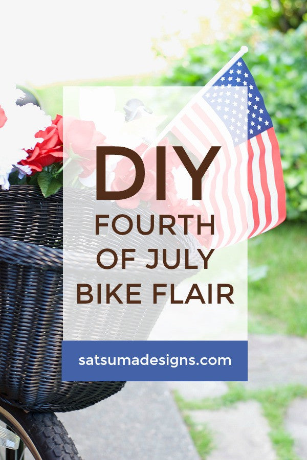 DIY Fourth of July Bike Flair