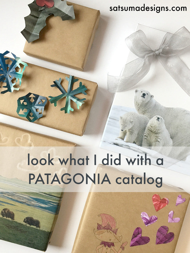 How I Wrapped All My Christmas Gifts with a Patagonia Catalog