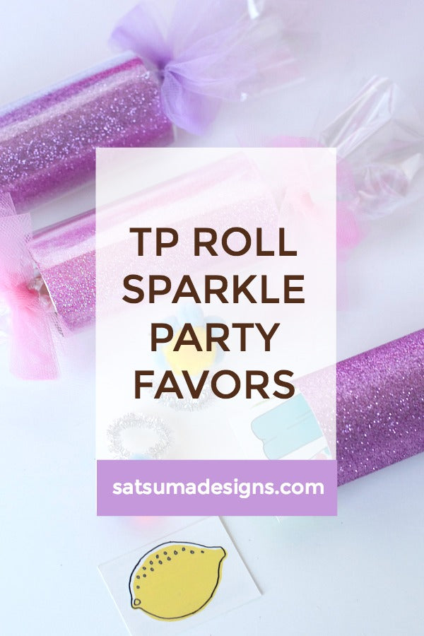 TP Roll Sparkle Party Favor