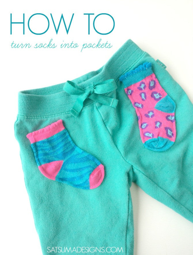 Add Sock Pockets to Leggings