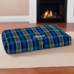 Monogram Plaid Pet Bed