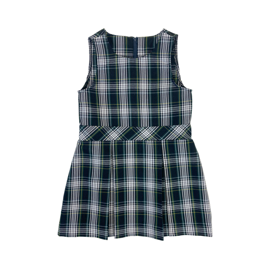 Drop Waist Plaid Jumper