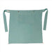 100% linen harvest apron in light teal color from Satsuma Designs