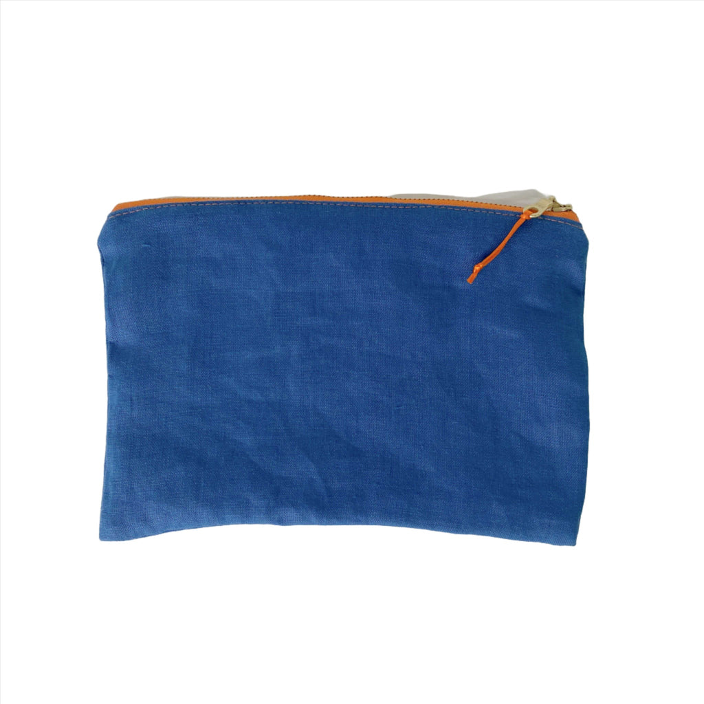 Linen Zip Pouch