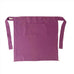 orchid purple linen harvest apron made in Seattle by Satsuma Designs