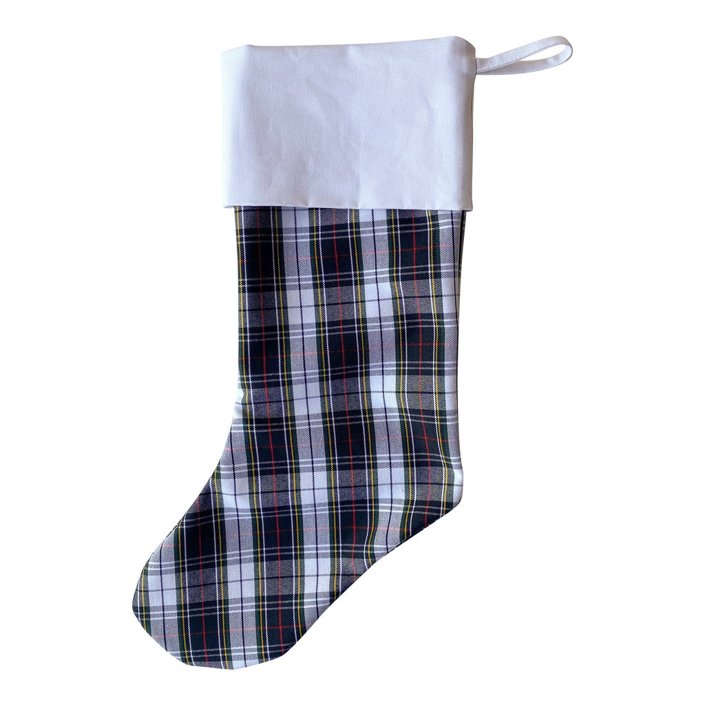 Plaid Christmas Stockings