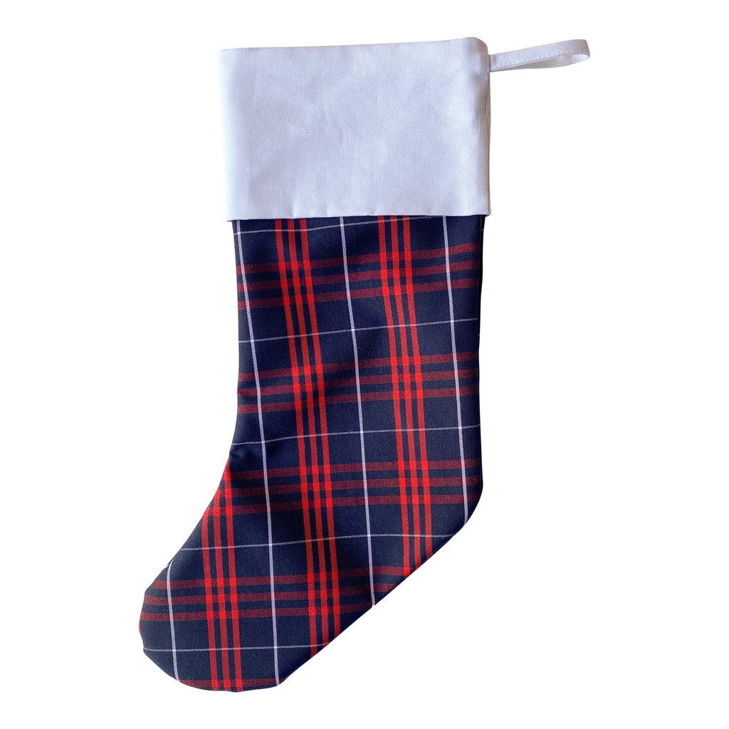 Plaid Christmas Stockings