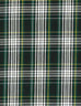 5 foot plaid dog leash with hook for potty bags