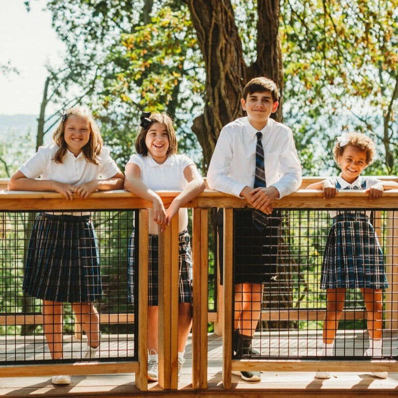 Custom Sized Plaid Knife Pleated Skirt