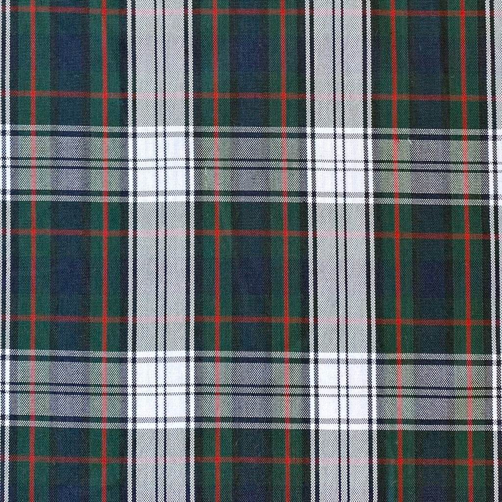 Plaid Elastic Back Headband