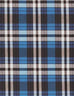 5 foot plaid dog leash with hook for potty bags