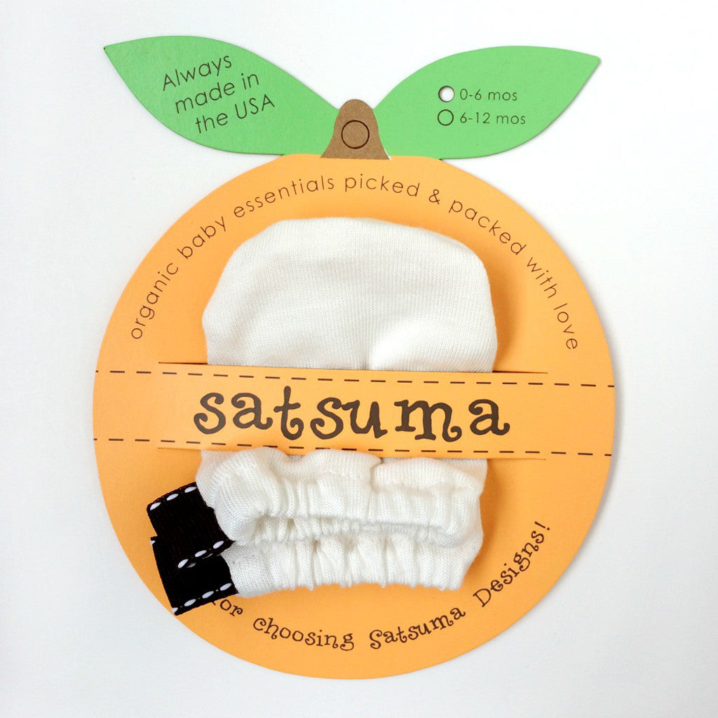 Organic Cotton Baby Scratch Mittens