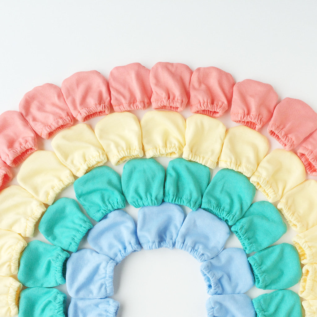 Organic Cotton Baby Scratch Mittens