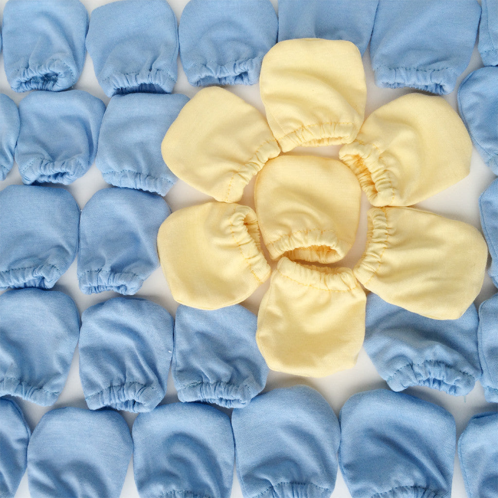 Organic Cotton Baby Scratch Mittens