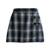 Two tab school uniform plaid skort made in Seattle