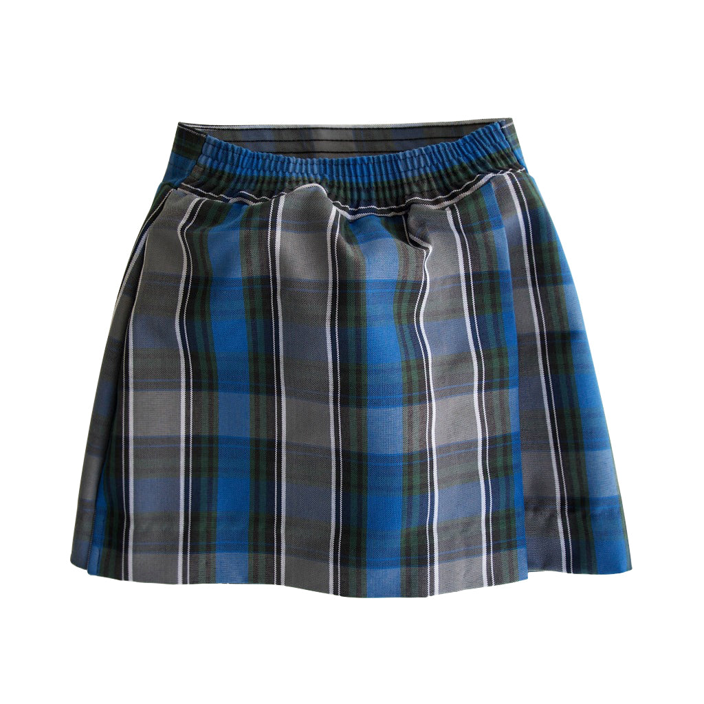 Two tab school uniform plaid skort made in Seattle