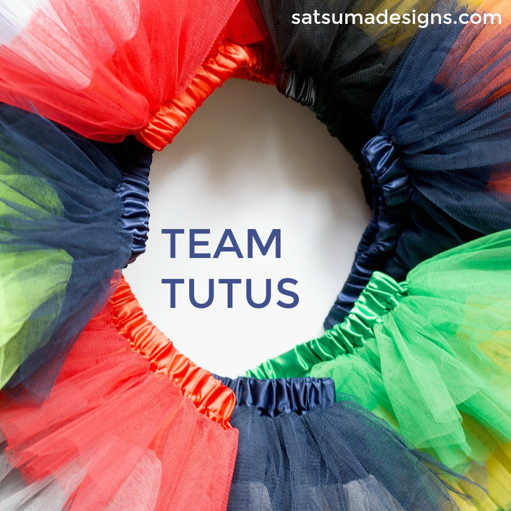 NFL and College football team tutus
