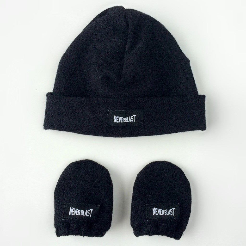 Neverblast Baby Hat and Scratch Mitten Sets