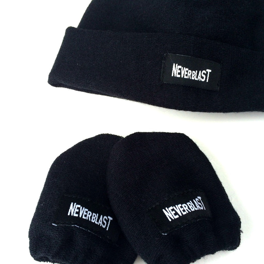 Neverblast Baby Hat and Scratch Mitten Sets