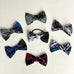 School plaid hair bows in clip or hair tie format | School plaid hair accessories for kids
