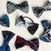 School plaid hair bows in clip or hair tie format | School plaid hair accessories for kids