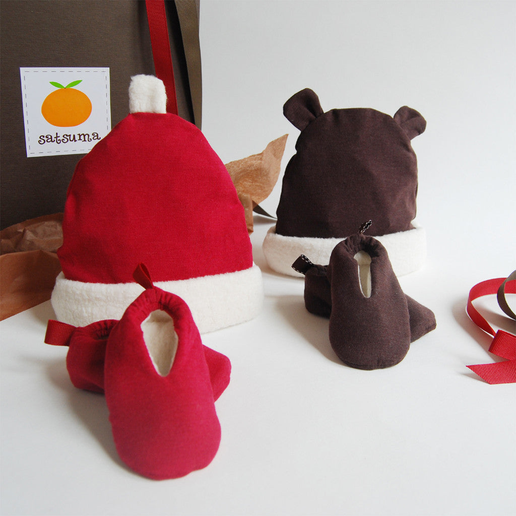Santa's Helper and Brown Bear Baby Gift Sets