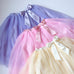 Flower girl skirt | Tulle skirt | Tutu | Kids tutu | Wedding party clothes | Toddler tutu | Birthday tutu | Photo props | SatumaDesigns.com #tutu #wedding