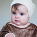 Bamboo Velour Beanie Style Baby Hat