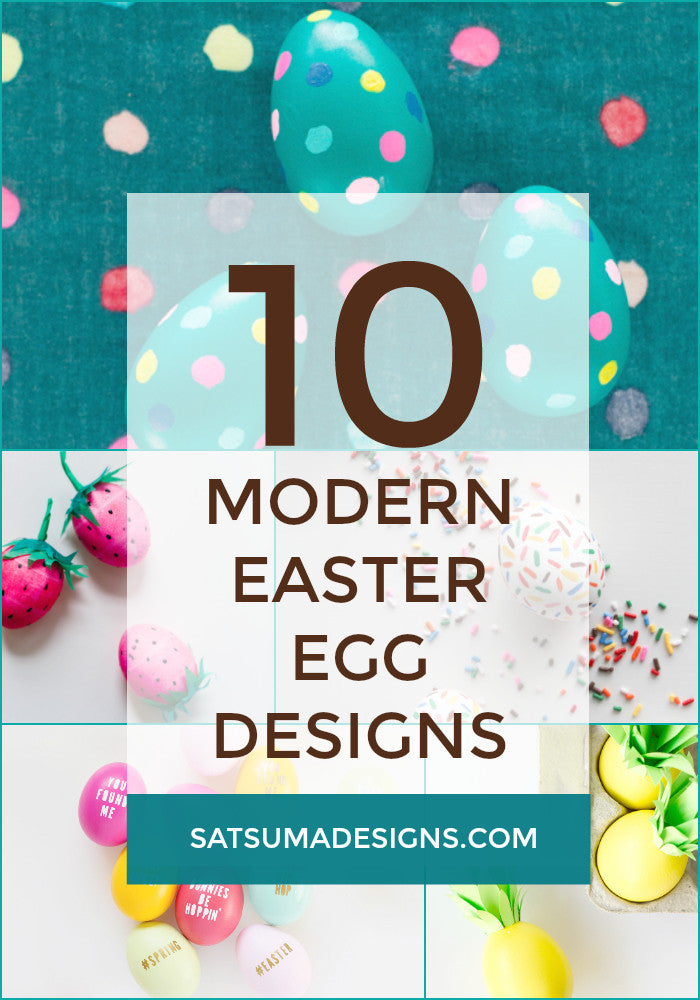 Modern Easter Egg Designs