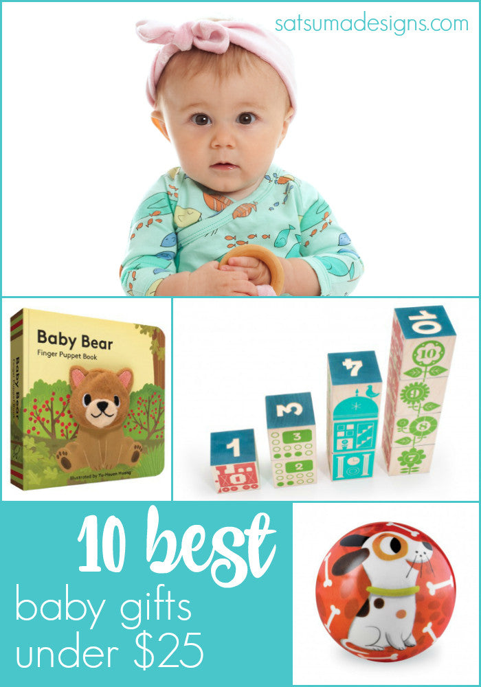10 Best Baby Gifts Under 25