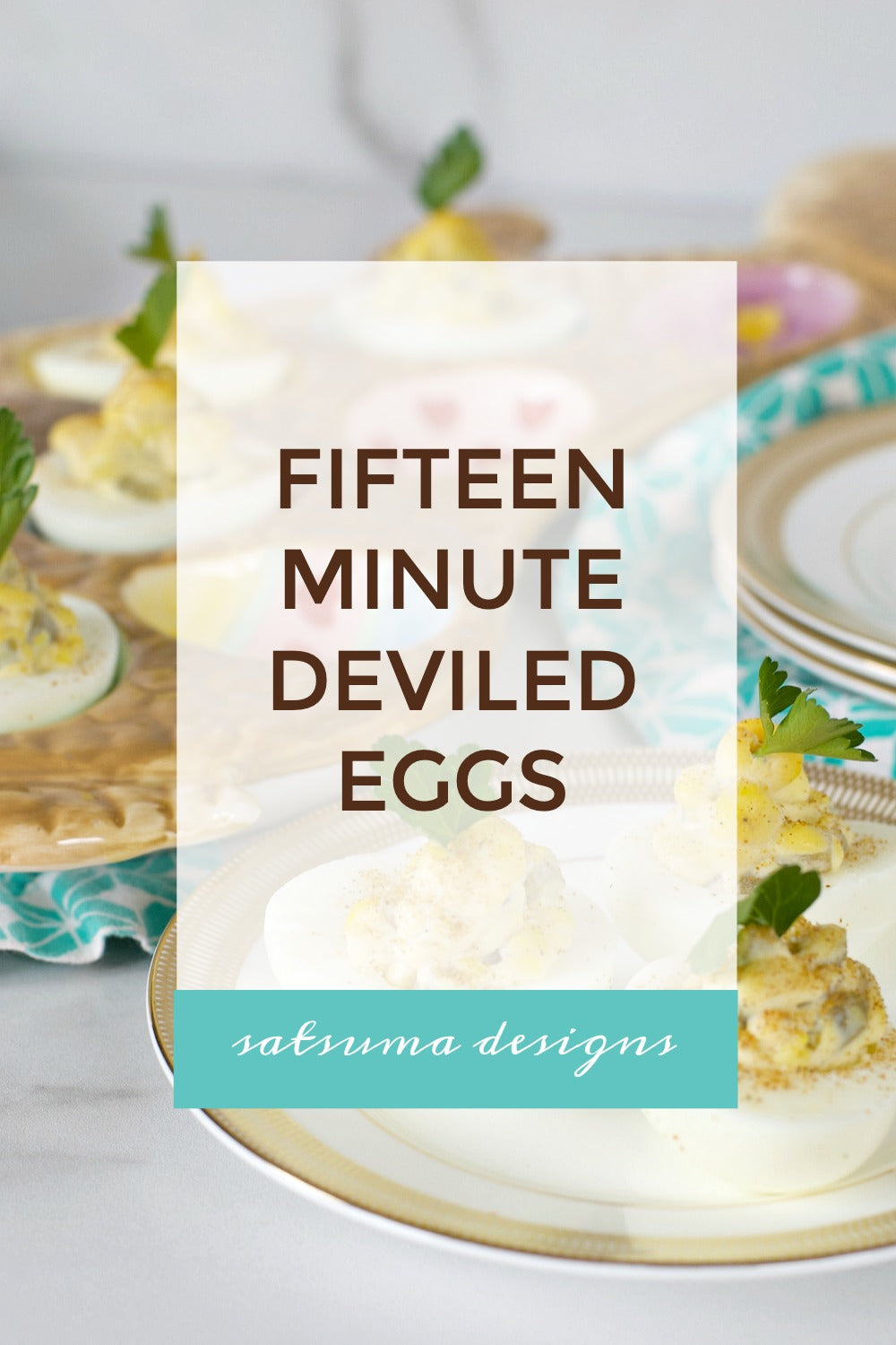15 Minute Deviled Eggs Recipe
