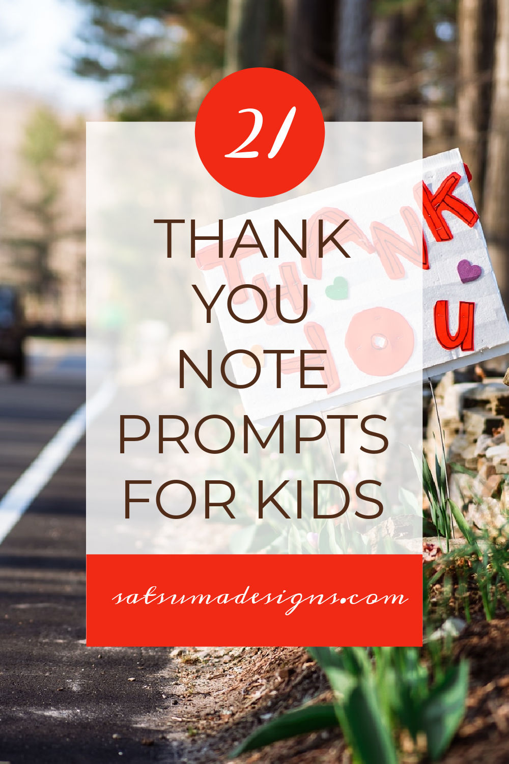 21 Thank You Note Prompts for Kids