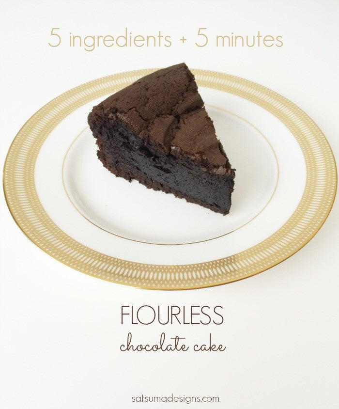 Flourless Chocolate Cake in a Nutribullet