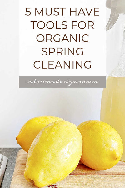 5 Must Have Tools for Organic Spring Cleaning