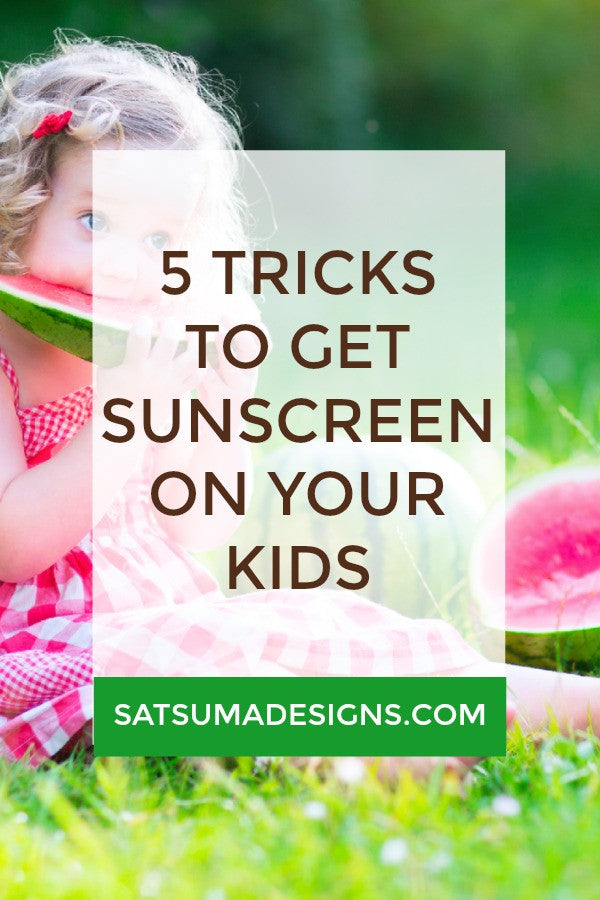 How and When to Apply Sunscreen on Kids