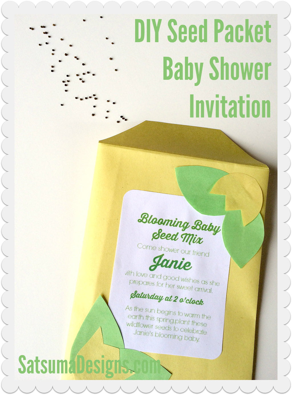 5 Eco-Chic Baby Shower Invitation Ideas