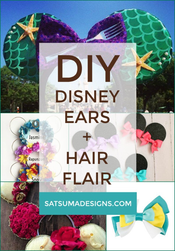 DIY Disney Character Ears and Hair Flair