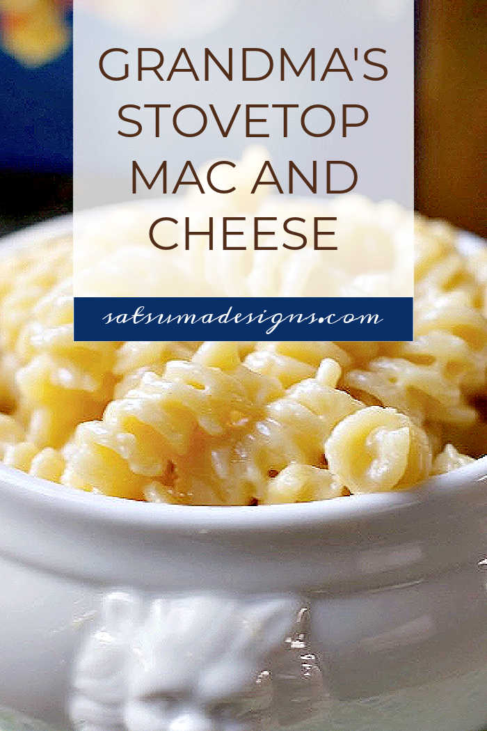 Grandma's Stovetop Mac and Cheese Recipe
