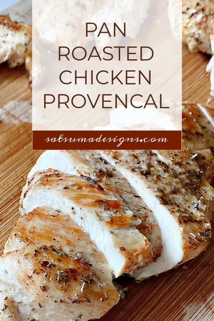 Pan Roasted Chicken Provencal Recipe
