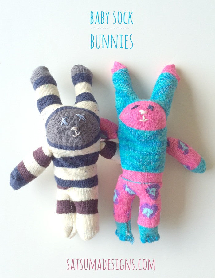 Easter Baby Sock Bunnies