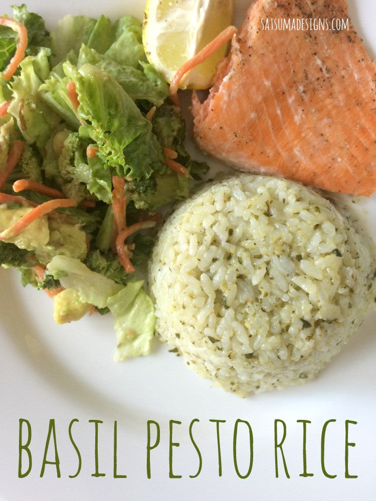 Basil Pesto Rice Recipe