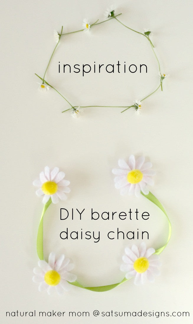 DIY Felt Daisy Chain