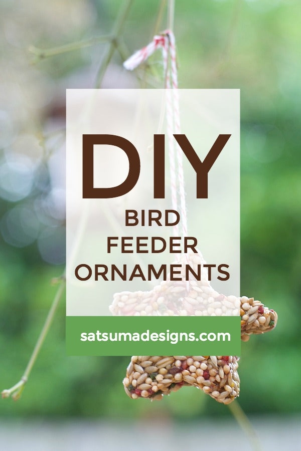 DIY Bird Feeder Ornaments | Free Printables