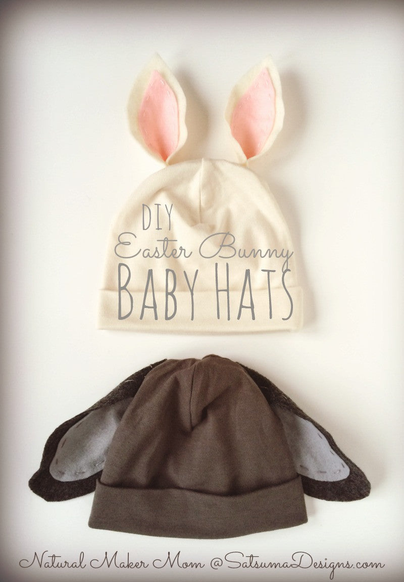 DIY Easter Bunny Baby Hat