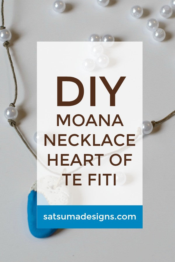 DIY Moana's Necklace | Heart of Te Fiti Necklace
