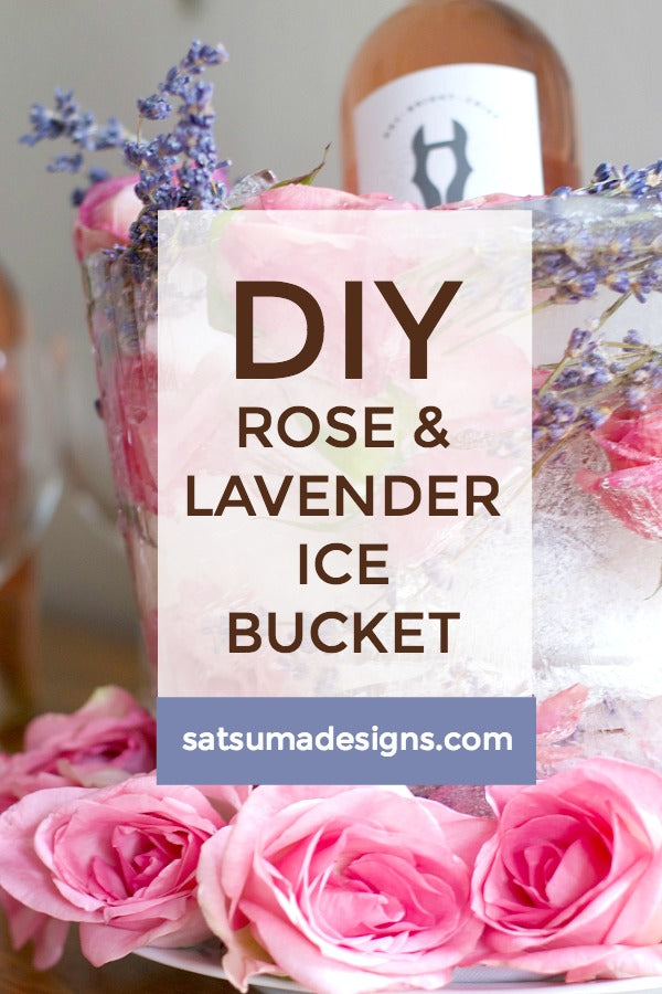 How to Make a DIY Floral Ice Bucket for Your Next Party