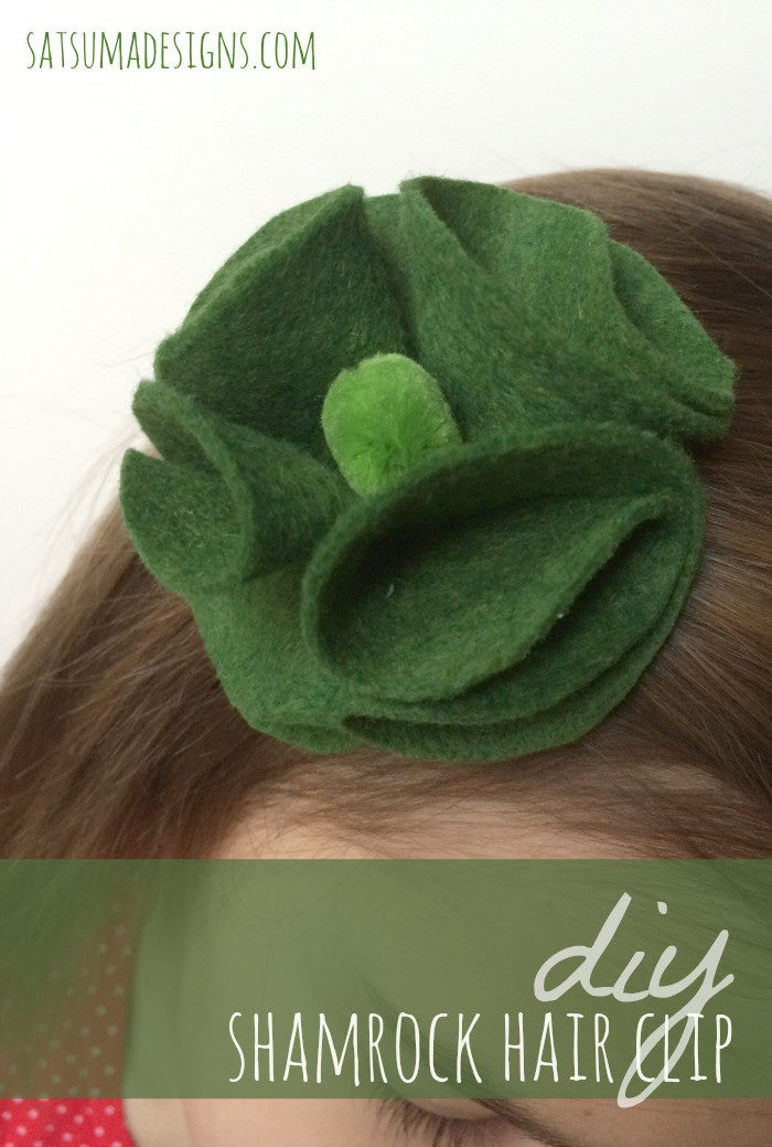 Shamrock Barrette